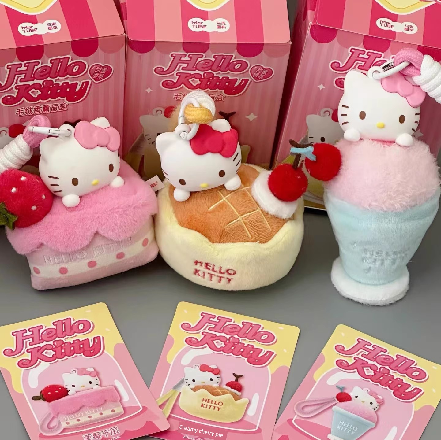 Maktub Hello Kitty Aromatherapy Blind Box Plush Pendant Birthday Gift for Girls, Best Friends, Graduation Sanrio