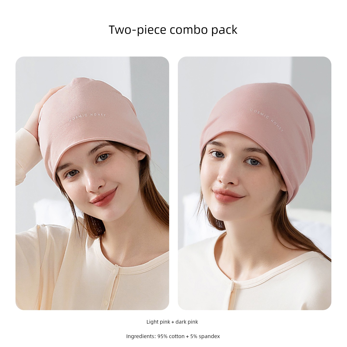 Postpartum Hat for Autumn and Winter, Thin, Windproof, Warm, Suitable for Pregnant and Postpartum Women, Large Head Circumference, Can Be Worn While — 7