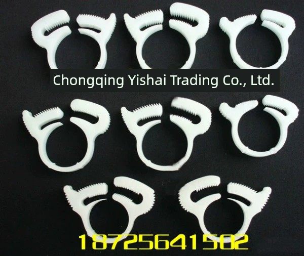 Throat clamp plastic clamp, strong pipe clamp clamp, strong pipe clamp, stronger pipe clamp, better than stainless steel throat clamp/easy to disassemble