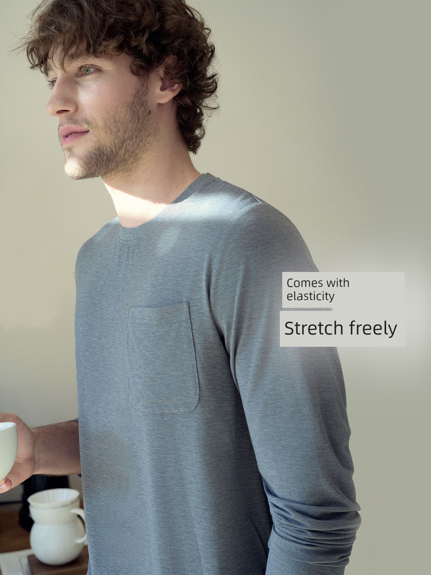 Nest Designs Bamboo Fiber Spring and Autumn T-Shirt — 2
