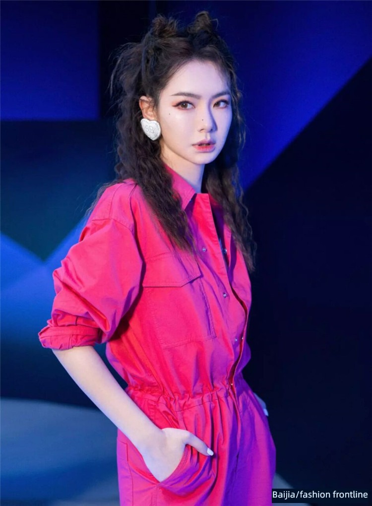 earnest Gaga Qi Wei Same Long sleeve easy Jumpsuits