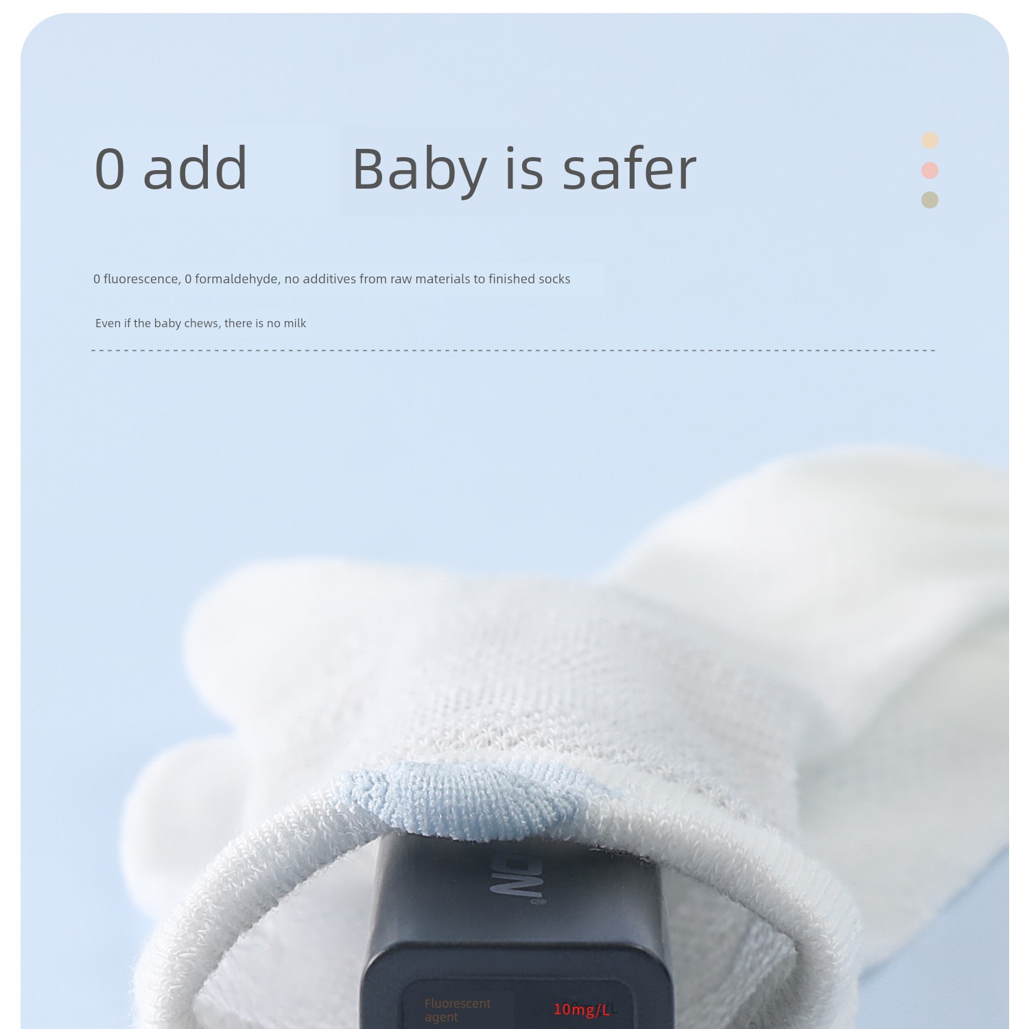 Baby Socks Spring and Summer Thin Cotton Socks Newborn Baby Mid-Calf Socks That Don'T Tighten the Legs Class a 0-3-6 Months Mesh Socks — 19