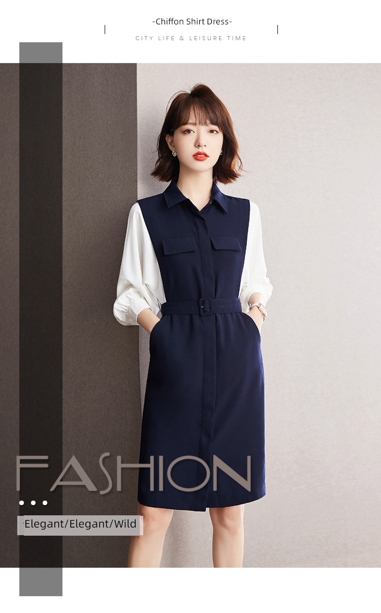 Early autumn children Chiffon Celebrity suit Dress