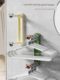 Clothes hanger storage artifact without hole punching on balcony multi-function household hanging clothes hanger wall-mounted wall storage rack