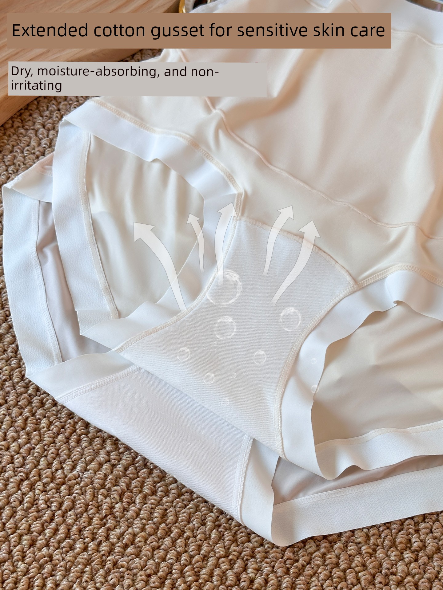 Seamless Maternity Underwear, High-Waisted, Belly-Supporting, Extra Large Size, 125kg Pairs, Specially Designed for Mid and Late Pregnancy — 5