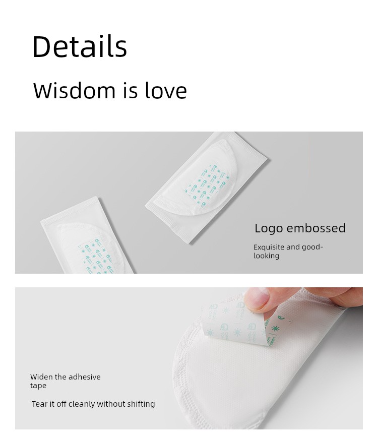 Jq Jingqi Anti-Overflow Breast Pads, Ultra-Thin Disposable Breast Pads during Lactation, Postpartum Breathable Anti-Leakage Breast Pads, Breast Pads — 17