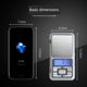 Accurate portable balance mini jewelry scale electronic scale 0.01g high-precision tea weighing gold scale small scale