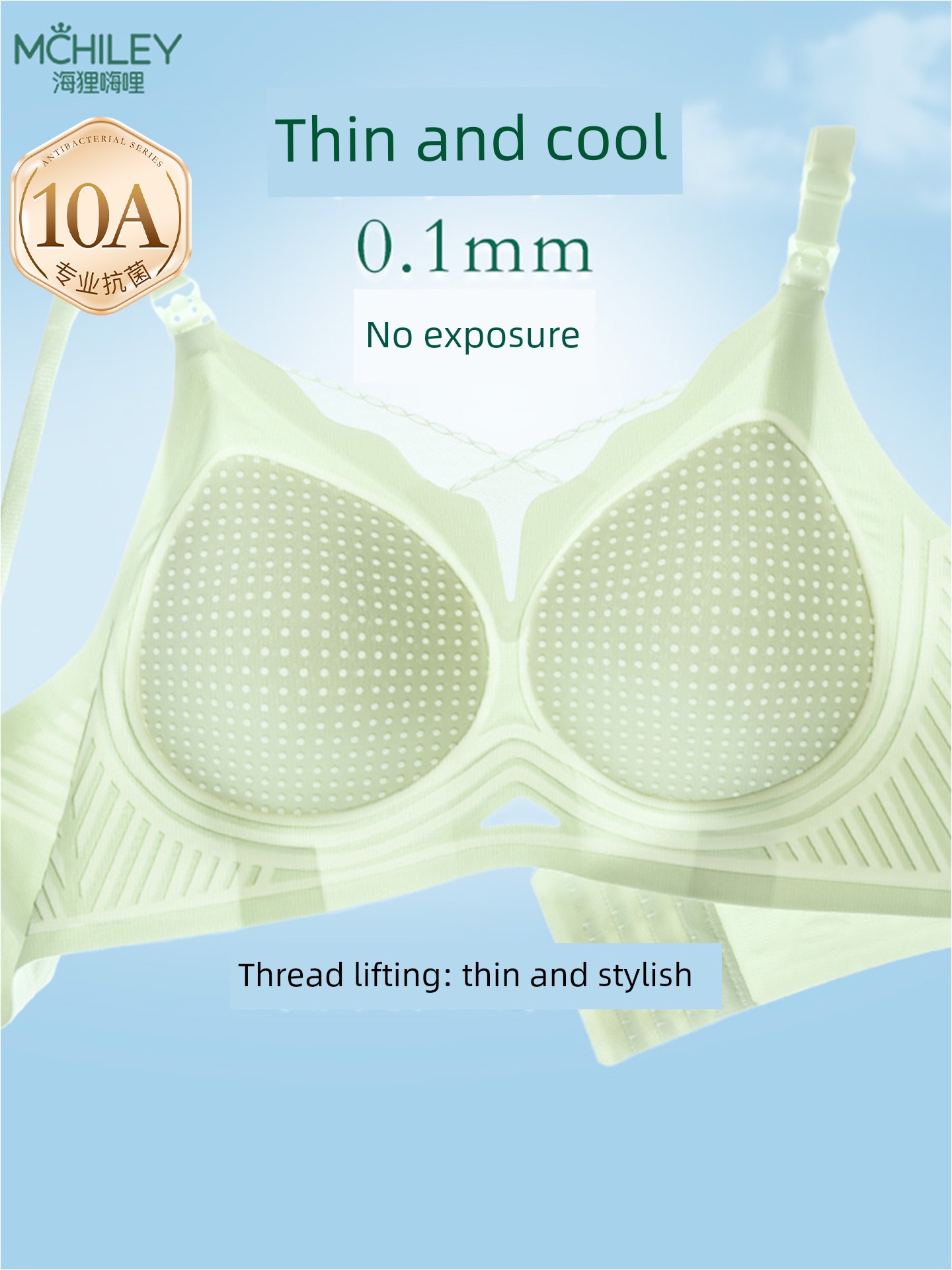 Breastfeeding Bra for Large Breasts, Anti-Sagging, Gathering Support, Postpartum Nursing, Plus Size Maternity Nursing Bra for Women, Cotton