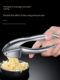 304 stainless steel manual garlic press grind ginger crushed ginger garlic paste garlic mashed garlic magic tool household kitchen gadget