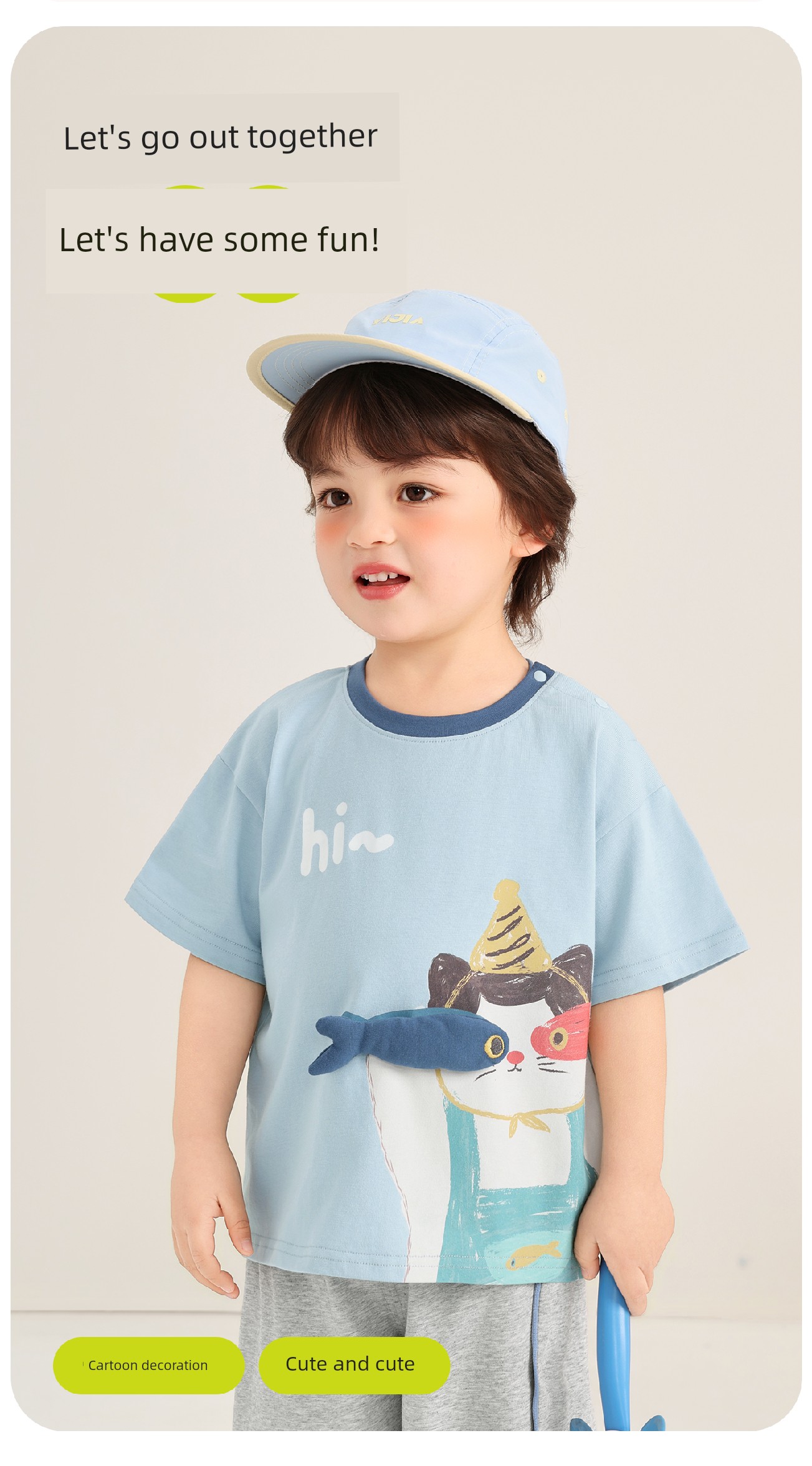 Kaka Panda Baby Clothes Boys Cartoon Short-Sleeved T-Shirt Summer Style Girls Baby Half-Sleeved Summer Tops Kidsren's Tops — 4