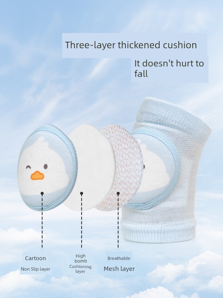 Baby Crawling Knee Pad Summer Baby Toddler Knee Pad Child Elbow Pad Kids Crawling Anti-Fall Protective Gear Handy Gadget — 3