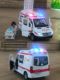 Alloy ambulance children's toys 120 ambulance large size simulated fire police car car model girl boy