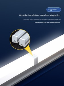 Integrated Led Tube T5 Super Bright 0.3m Fluorescent Lamp T8 Light Strip Household Complete Set Energy-Saving Bracket Li
