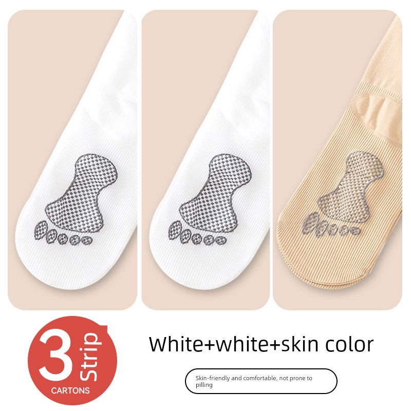 Girls' Dance Tights Summer Thin Pantyhose Professional Practice and Exam Dance Socks White Children's Leggings Spring and Autumn — 5