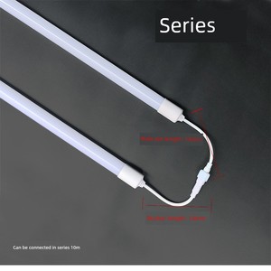 T8 Waterproof Lamp Tube Lp65 Integrated Outdoor Rainproof Light Box Billboard Fluorescent Lamp Farm Strip Lighting Lamp