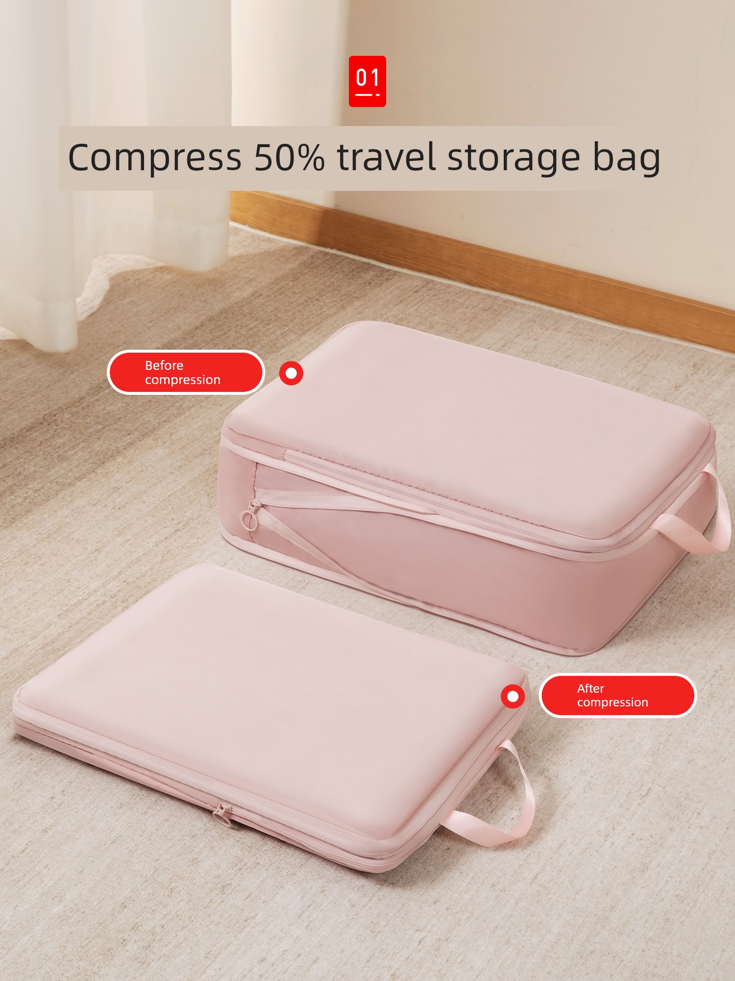 Japanese Clothes Compression Business Trip Buggy Bag