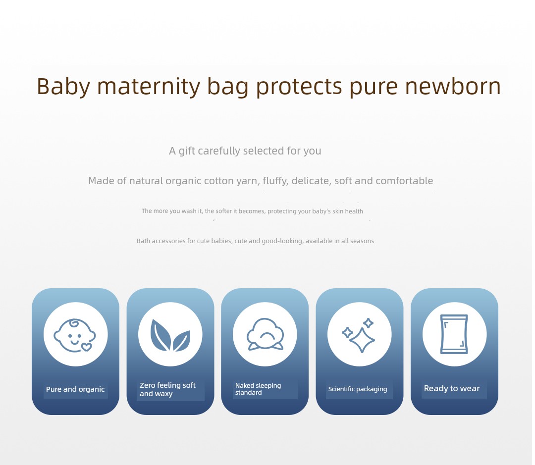 Newborn Baby Maternity Bag, Special Hospital Admission Kit for Pregnant Women, Complete Set of Clothes for Mother and Baby, Essential Winter Items for the — 6