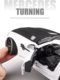 1 24 Mercedes-Benz AMG car model GTR Green Magic Supercar alloy car model sound and light boy simulation collection ornaments
