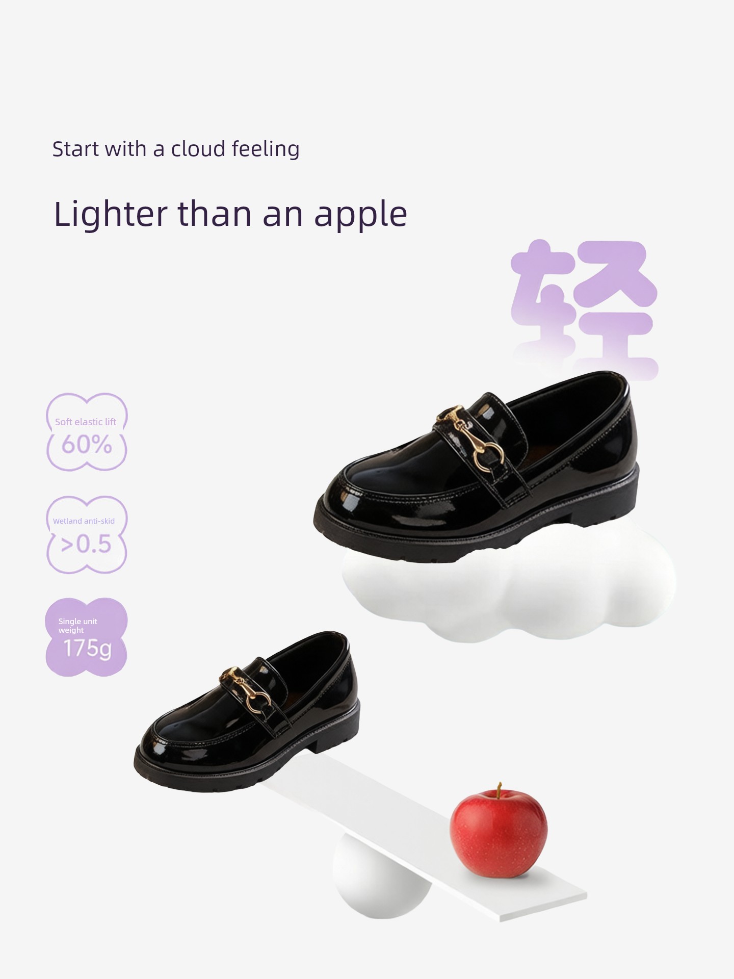 Boys' Black Leather Shoes, British Style, Casual and Stylish, Comfortable for Men, Great for Summer, Very Attractive, Student Shoes, 2026 New Model — 3