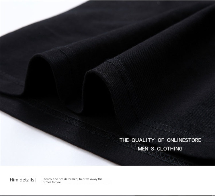 Chaopai Big size pure cotton easy motion Short sleeve T-shirt