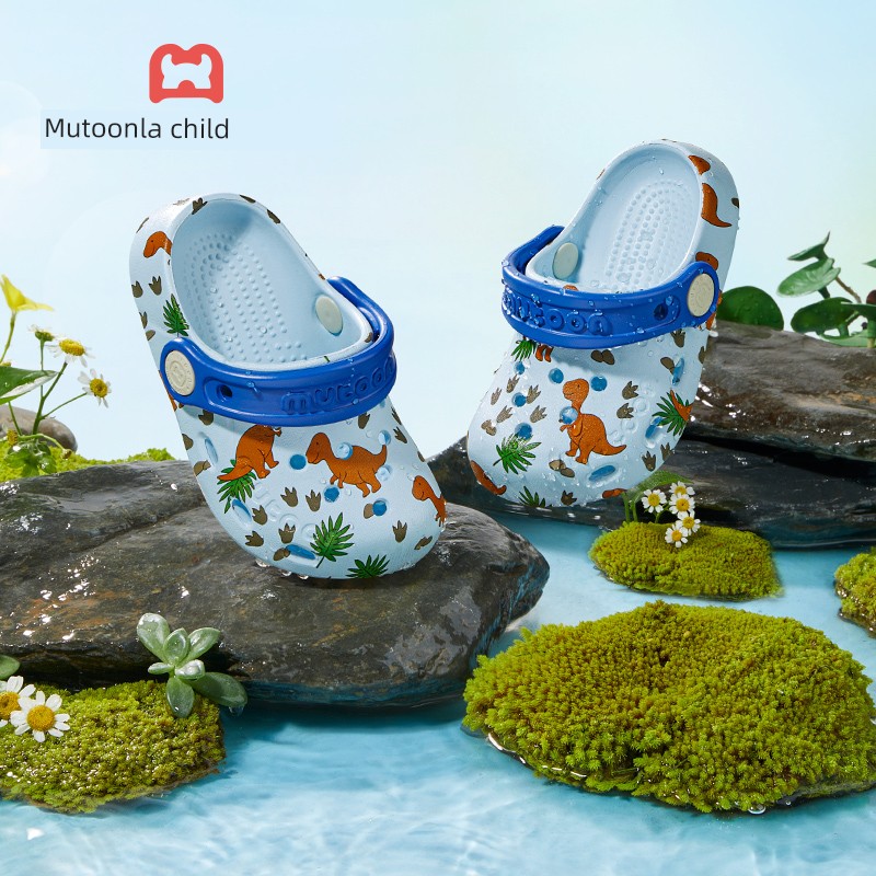 Children's Slippers for Indoor Use, New Summer Style for Boys, Clogs for Kids, Outdoor Sandals for Girls, Beach Shoes — 3