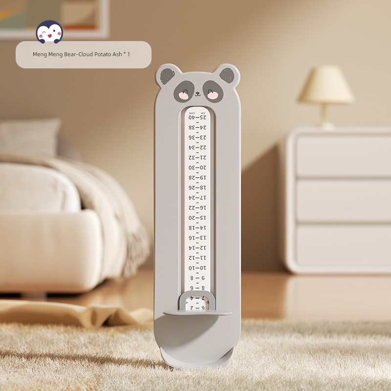 Baby Foot Measurer, Children's Accurate Foot Length Measuring Device, Infant Shoe Size Measuring Ruler, Kids' Home Shoe Measuring Tool — 2