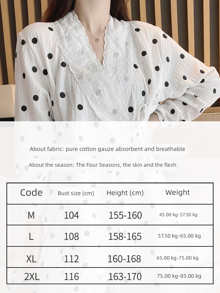 pure cotton Parturient lactation Autumn clothes Pregnancy female Moon clothes
