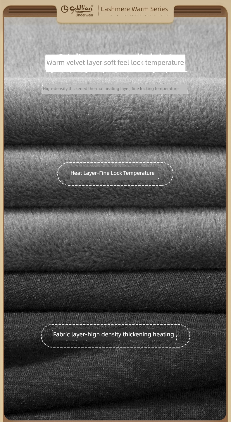 Jin Lilai Warm pants man Plush thickening fever Cotton trousers kneepad Lay a foundation Autumn trousers Autumn and winter contain Cashmere pants