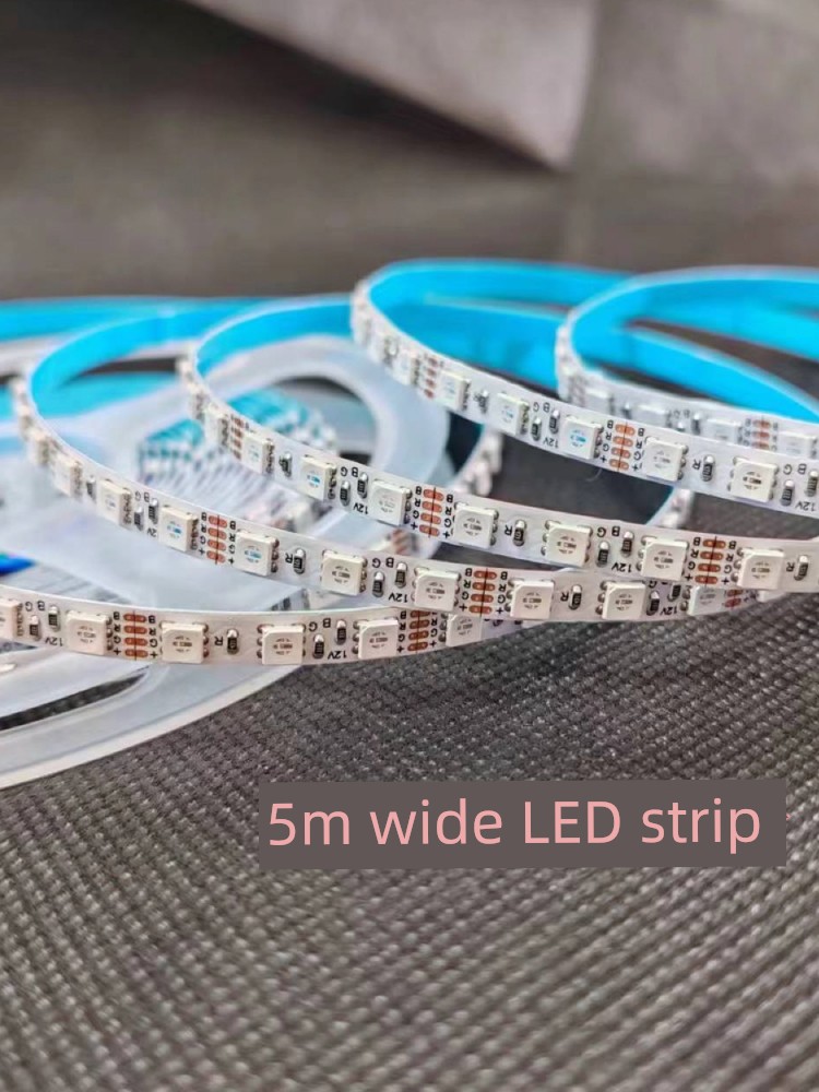 3535 Super Narrow Board 5mmrgb Colorful 5V Color Changing Flexible Linear Light 12V 120 Lamp 8 Mmled24v Soft Light Belt