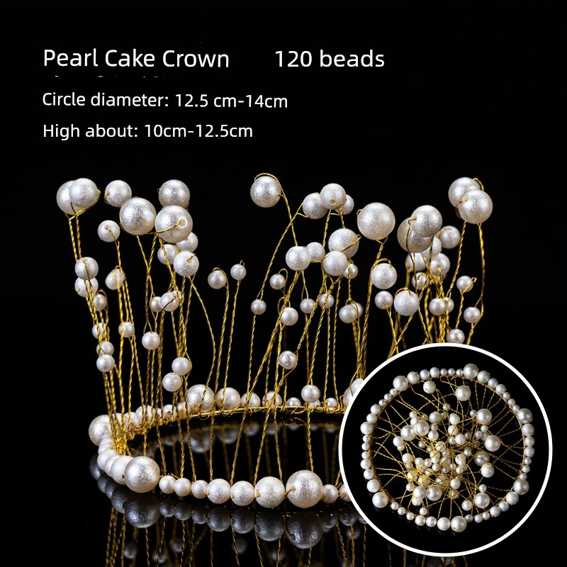 Valentine's Day Birthday Party Queen Crown Cake Decoration