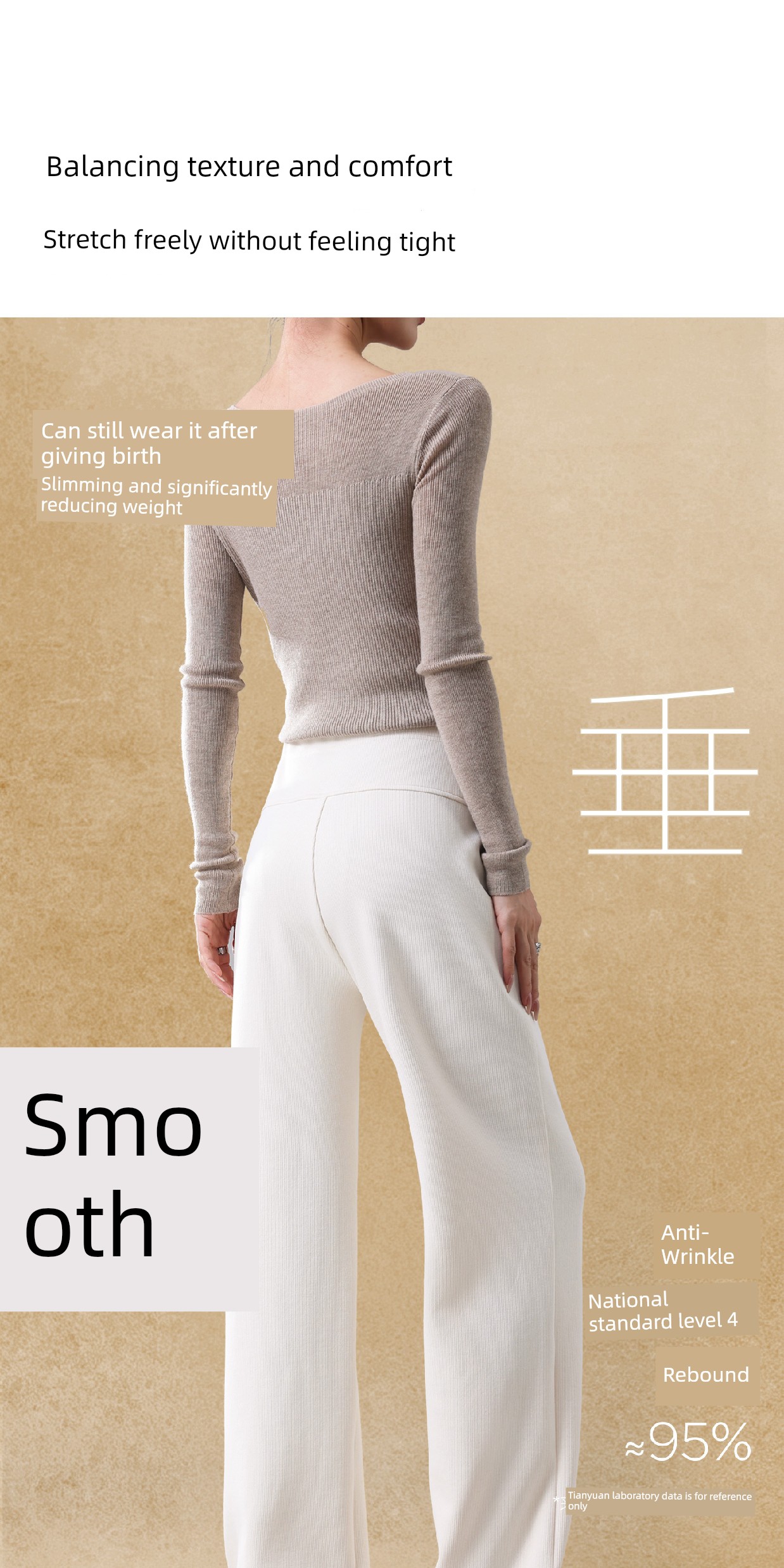 Autumn and Winter Thickened Outer Wear Casual Straight-Leg Pregnant Women's Pants — 18