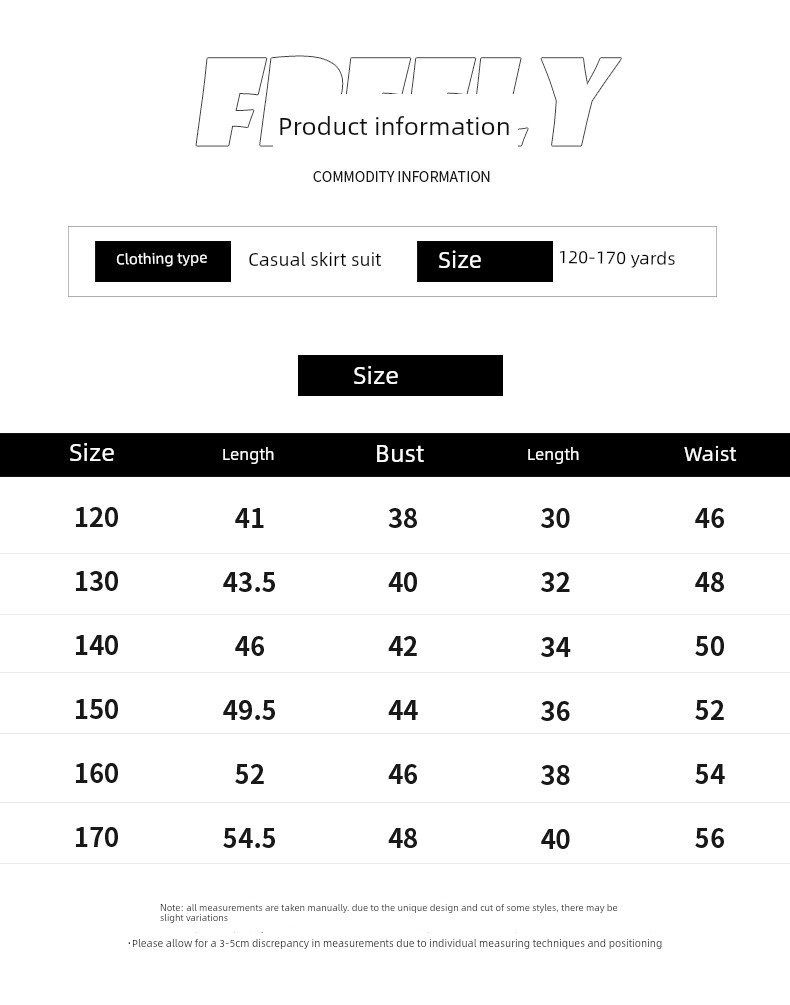 Girls' Summer Polo Shirt Set 2026 New Style Children's Casual Short-Sleeve T-Shirt Short Skirt Set for Older Children — 3