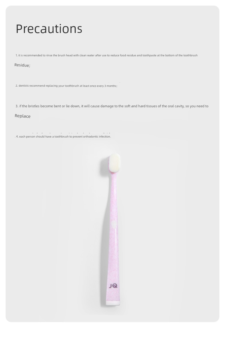 Jq Jingqi Postpartum Toothbrush with Fine Soft Bristles, Special Toothpaste for Pregnant Women before and after Delivery, Oral Care Products for — 11