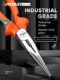 Green forest tip-nosed pliers electrician special industrial grade multi-function household hardware tools 6 inch 8 inch tip-nosed pliers