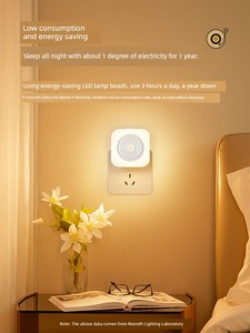 Led Rex Lighting Intelligent Light Control Baby Small Night Lamp