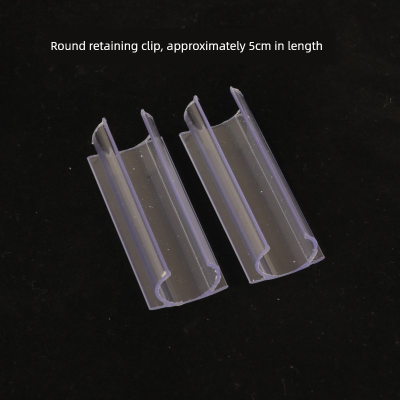 Led Flexible Neon Light Strip Clips, Engineering Fixing Clips, 1m Clip Slots, Straight Groove, Round Light Strip Clip Slots