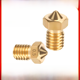 3D printer nozzle E3D nozzle V5V6 MK8 brass tying 1.75/3.0 consumables M6 thread