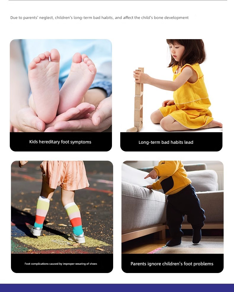 Kids Flat Foot Correction Sandals Inner and Outer Eight Characters Correction Coolname Sneaker Baby Foot Valgus Tiptoe Arch Supporter — 7