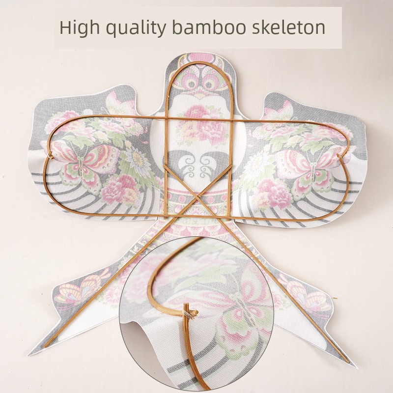 Sha Yan Small Kite Kite Traditional Hard Wings Bamboo Skeleton Decoration Folk Custom Han Dynasty Ancient Costume Photography Prop Gift