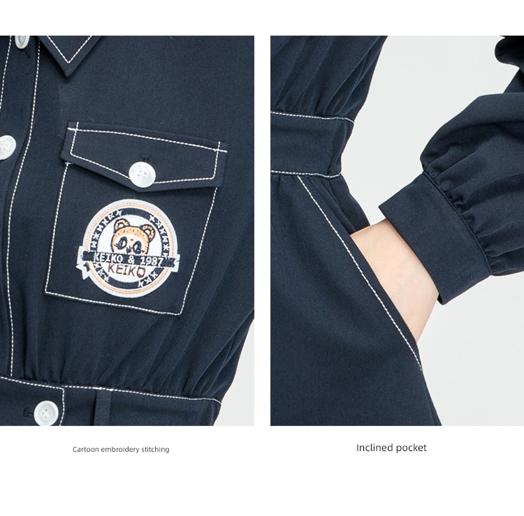 autumn Tooling air fashionable Cool feeling Jumpsuits