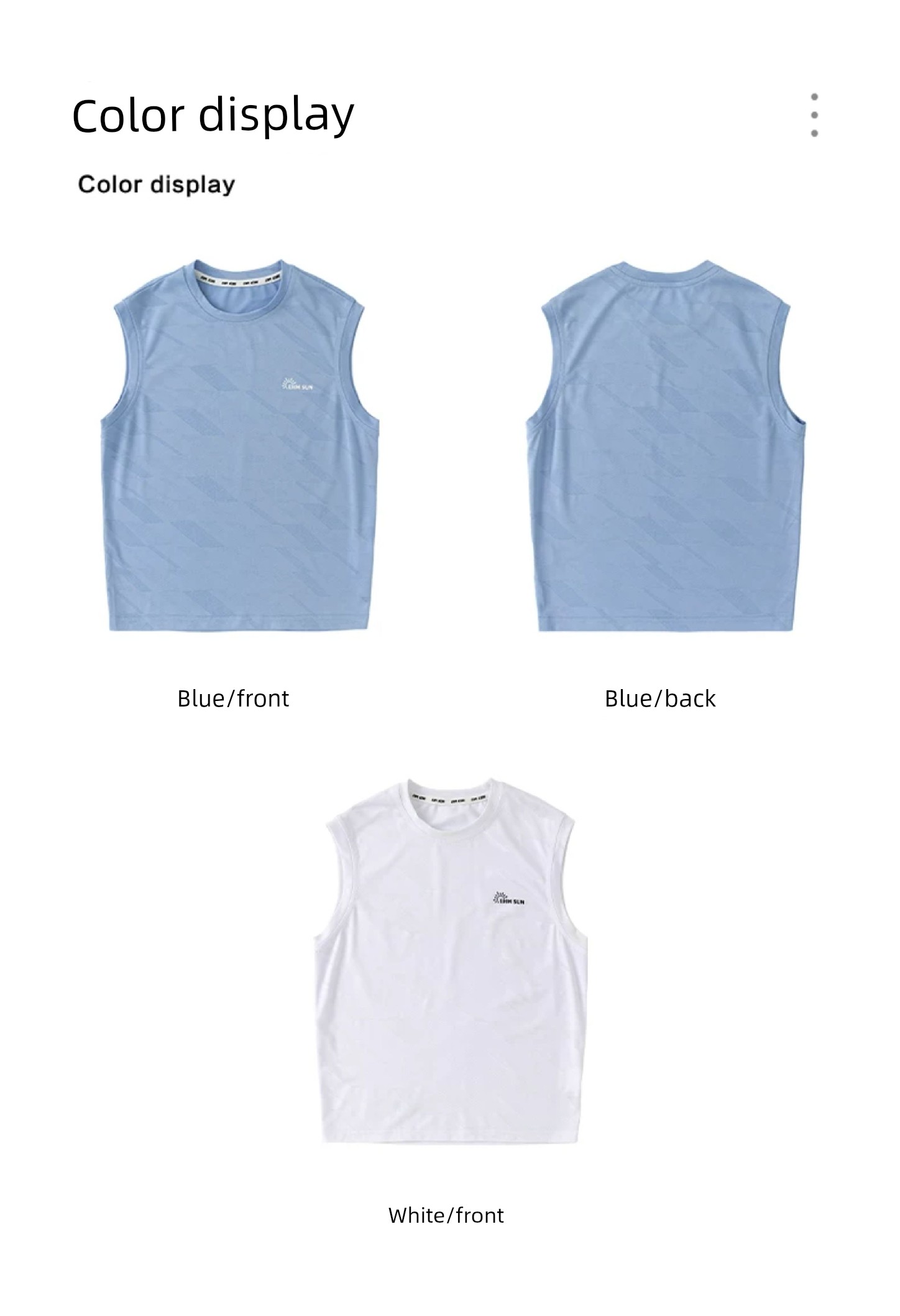 Little Elephant Ham Children's Clothing Boys' Sports Vest 2026 New Children's Summer Mesh Quick-Drying Breathable Sleeveless T-Shirt — 16