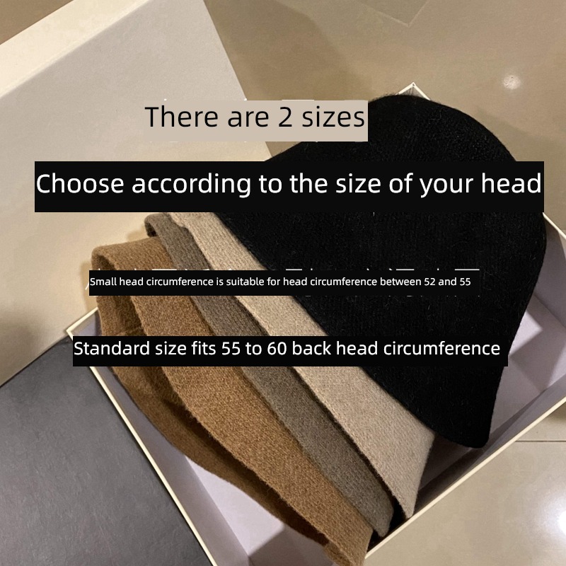female trumpet dome Autumn and winter Korean version Bell type Fisherman hat