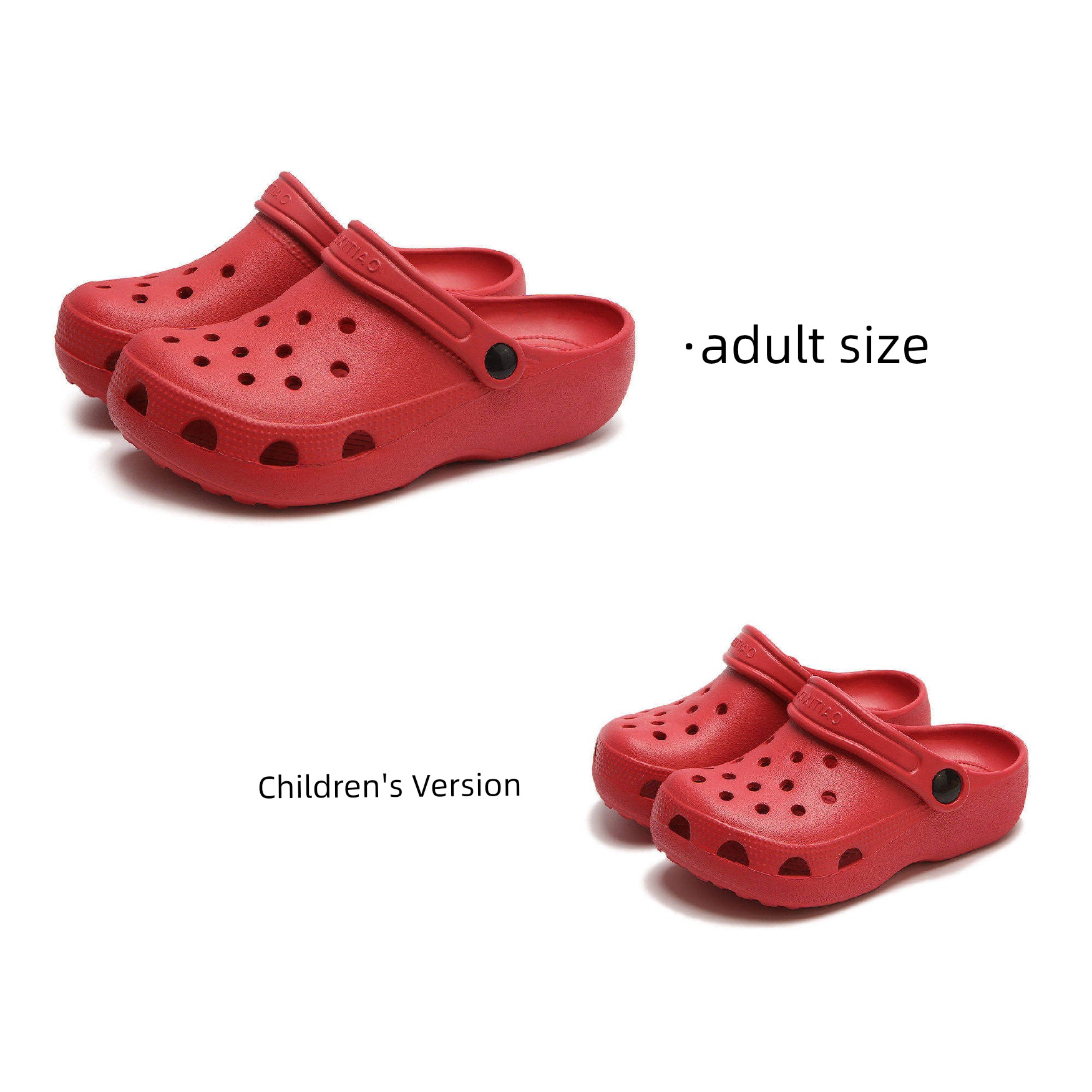Cute Tomato-Shaped Children's Sandals for Boys and Girls, Summer Outdoor Arch Support Non-Slip Parent-Child Clogs — 8