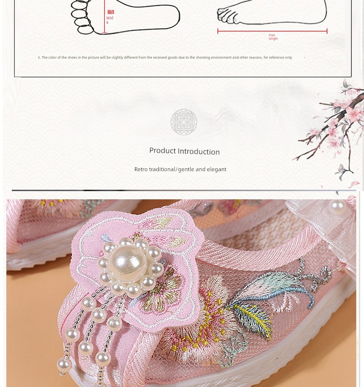 Summer New Ethnic Style Old Beijing Hanfu Sandals — 13