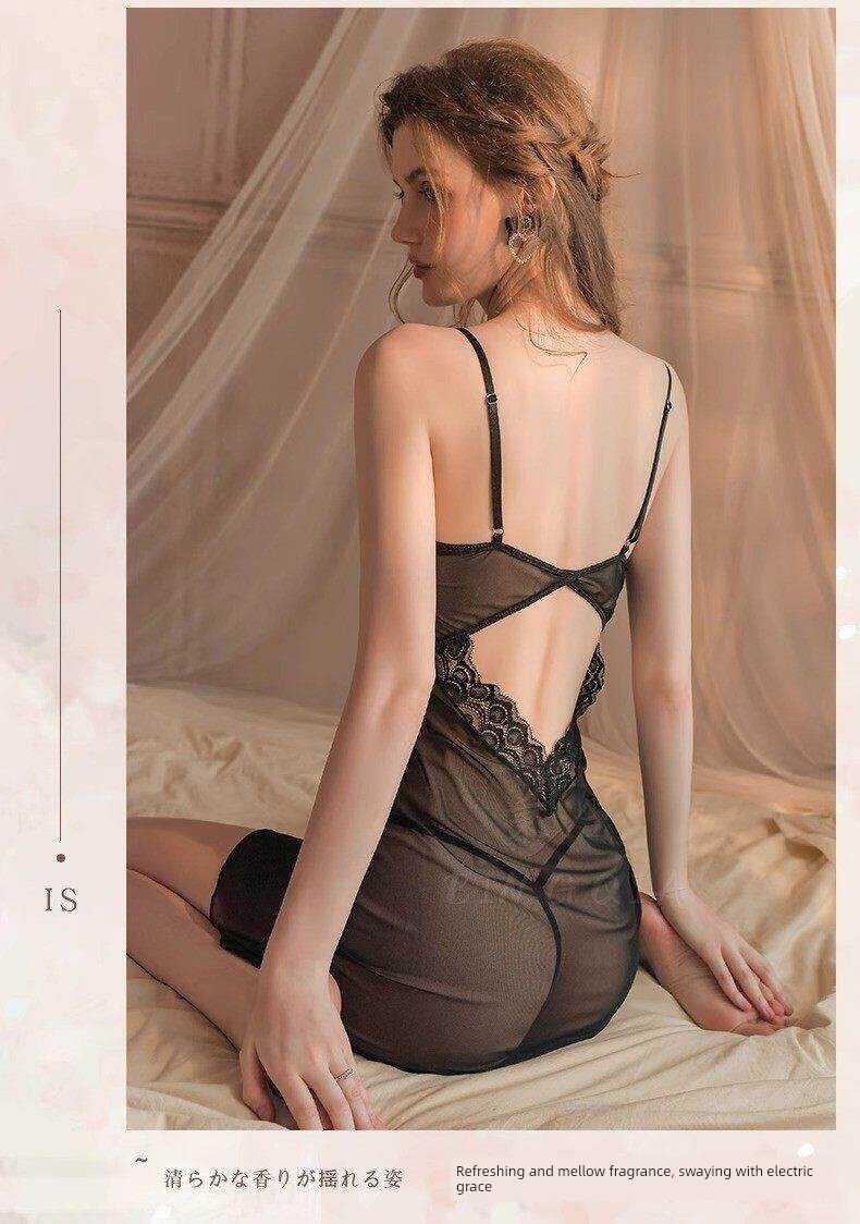 Sexy and Fun Sleepwear, Abstinence-Style Plus-Size Lace Camisole Nightdress, Abstinence-Style 2026 New Style, Mood-Enhancing and Fun Lingerie for Women — 10