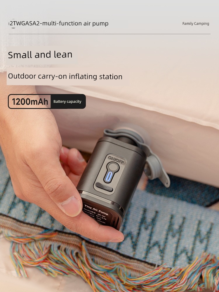 TAWA戶外迷你充氣泵 充氣床墊沙發帳篷皮划艇快速充氣抽氣 多功能 多款容量可選
