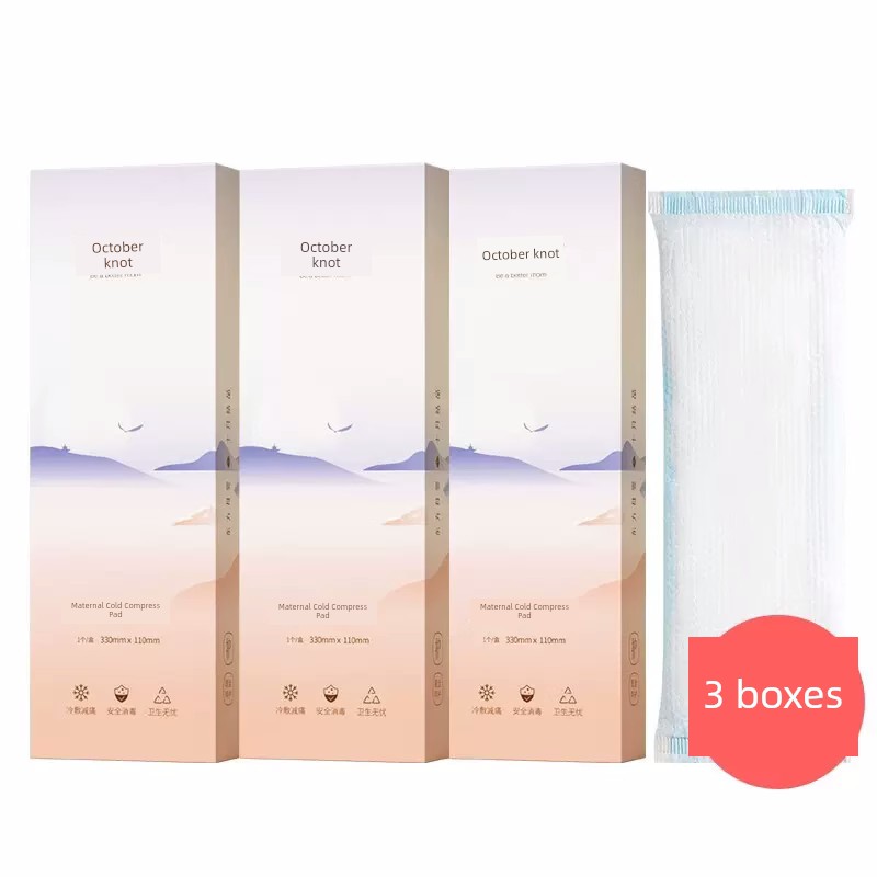 October Crystal Cold Compress Pad for Postpartum Use, Dual-Purpose for Natural and C-Section Births, Postpartum Pain Relief, Incision Wound Ice Pack, — 4