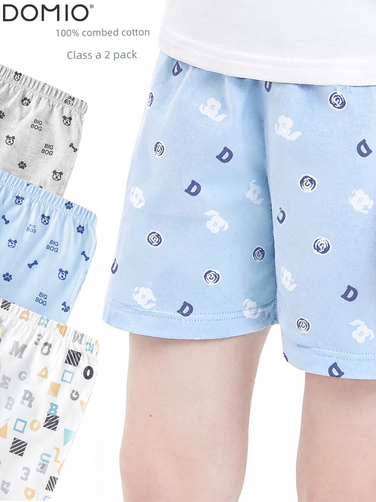 Children's Underwear, Boys' Boxer Briefs, Kids' Four-Corner Shorts, Baby Shorts, Pure Cotton Home Pants, Kids' Sleep Pants, Boxer Shorts