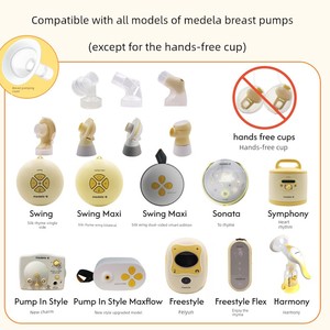 Medele Medele Breast Pump Fittings Horn Cover Breast Pump Shield Small Caliber Converter 17/19mm