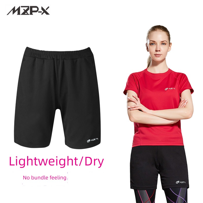 run Absorb sweat zipper pocket ma'am motion shorts